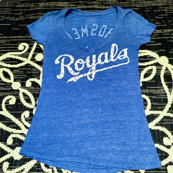 Women's Kansas City Royals Tee Shirt Size Small Short Sleeve - Picture 1 of 9